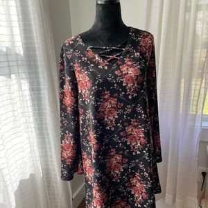 Beautiful boho style long sleeve dress